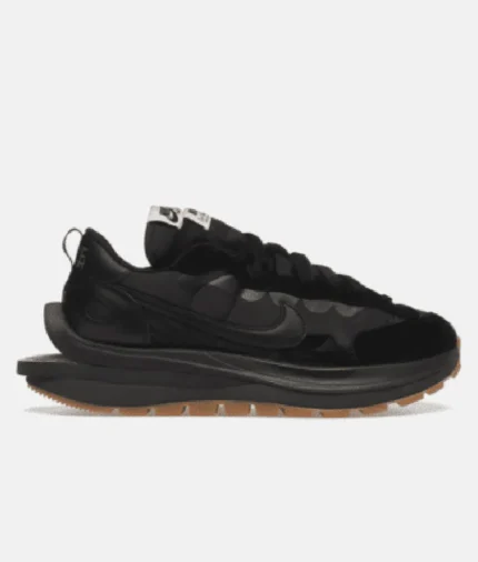Nike X Sacai Vaporwaffle Black Gum Sneakers